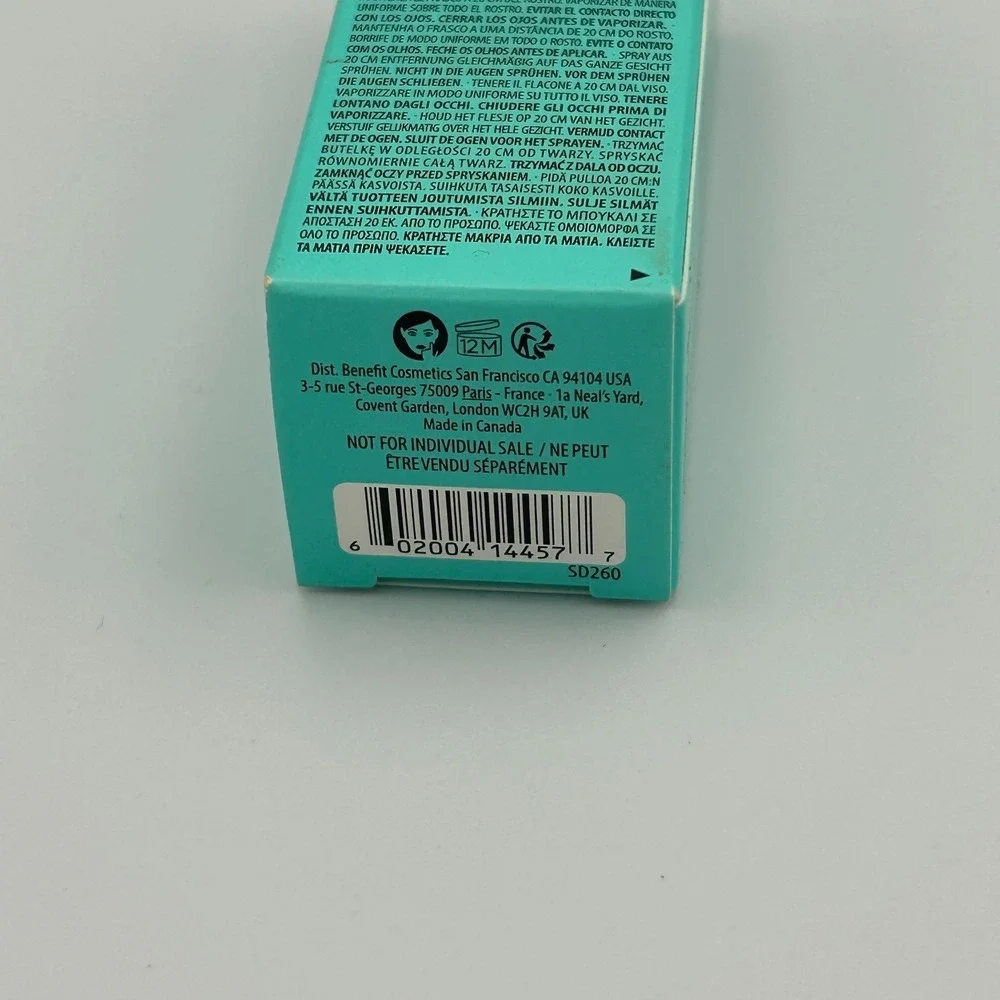 Benefit POREfessional Super Setter Long Lasting Makeup Spray 0.5oz Travel Sz NEW